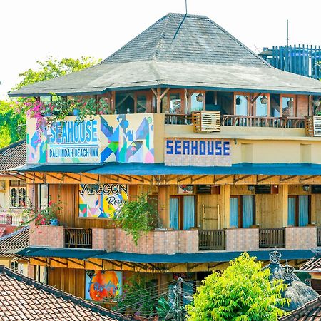 Seahouse Bali Indah Beach Inn كوتا المظهر الخارجي الصورة