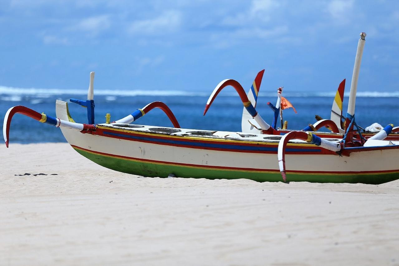 Seahouse Bali Indah Beach Inn كوتا المظهر الخارجي الصورة